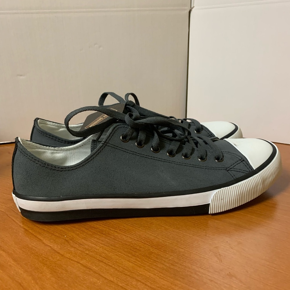Harley Davidson Footwear Men's Grey Sneakers Size 9.5 New With Tags